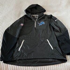 Detroit Lions Men’s Hooded Windbreaker Jacket